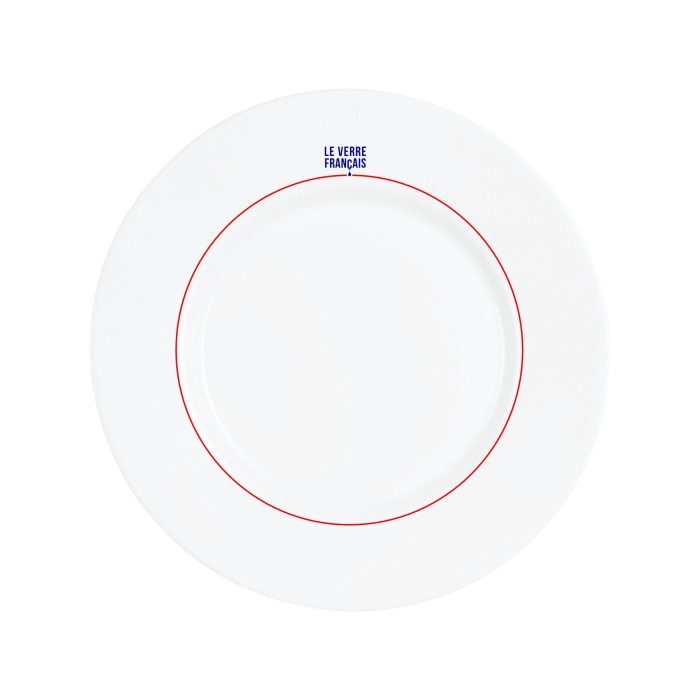 Assiette à dessert 19cm Gabrielle en rouge Le Verre Français Luminarc