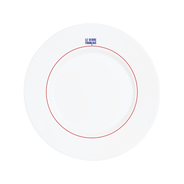 Assiette à dessert 19cm Gabrielle en rouge Le Verre Français Luminarc