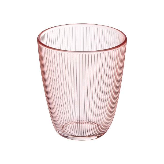 Verre forme haute 31cl Concepto Stripy Rose Luminarc