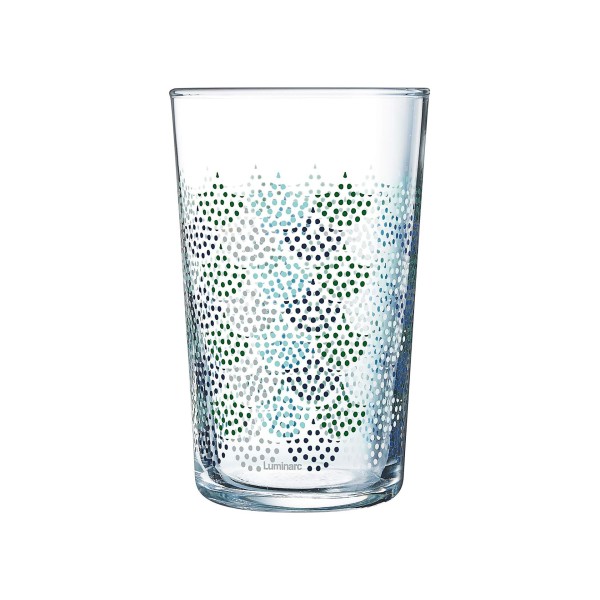 Verre forme haute 30cl Artificia Vert Luminarc