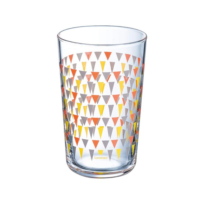 Verre forme haute 30cl Trigone Gris Luminarc