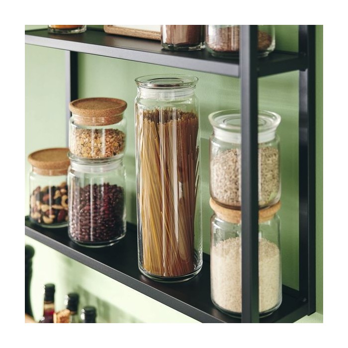 Pot à spaghetti avec couvercle 2L Pure Jar Glass Luminarc