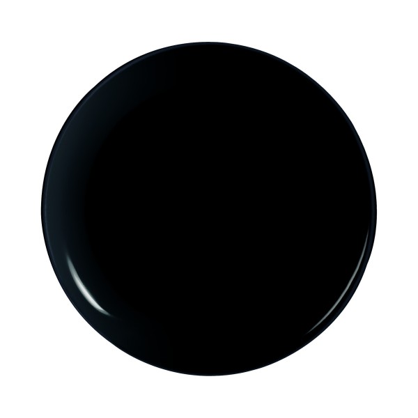 Assiette à pizza noire 32cm Friend's Time Luminarc