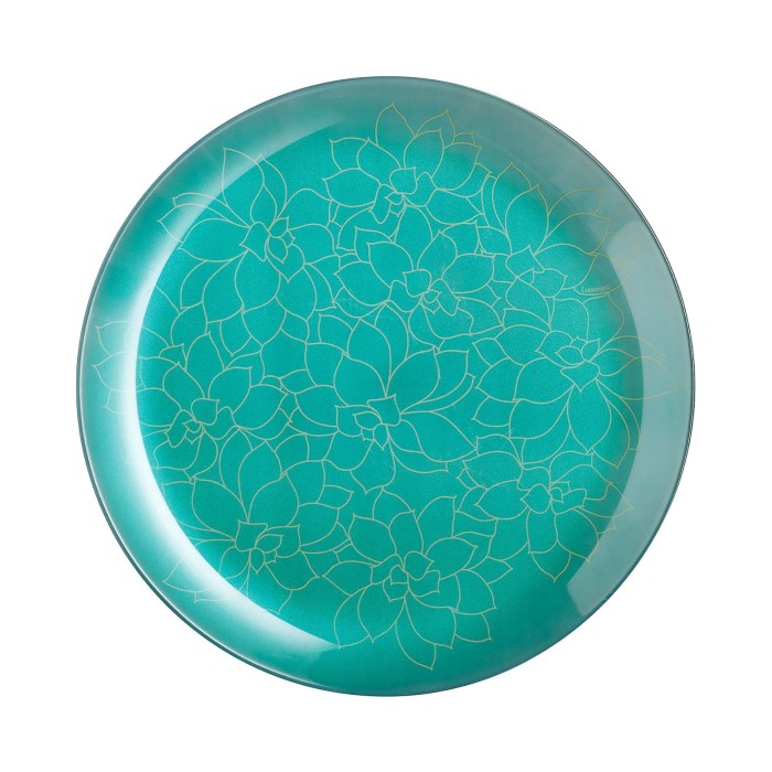 Assiette plate 26cm Fleurs de Bach Luminarc