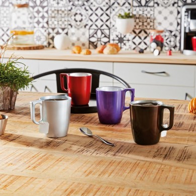 Mug 25cl Flashy Breakfast Blueberry Luminarc Mug 25cl Flashy Breakfast Blueberry Luminarc
