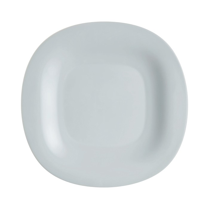 Assiette plate grise 27cm Carine Luminarc