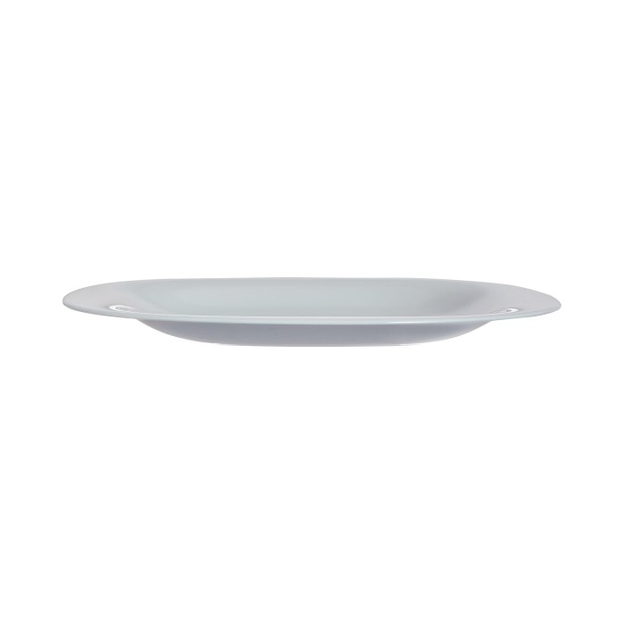 Assiette plate grise 27cm Carine Luminarc