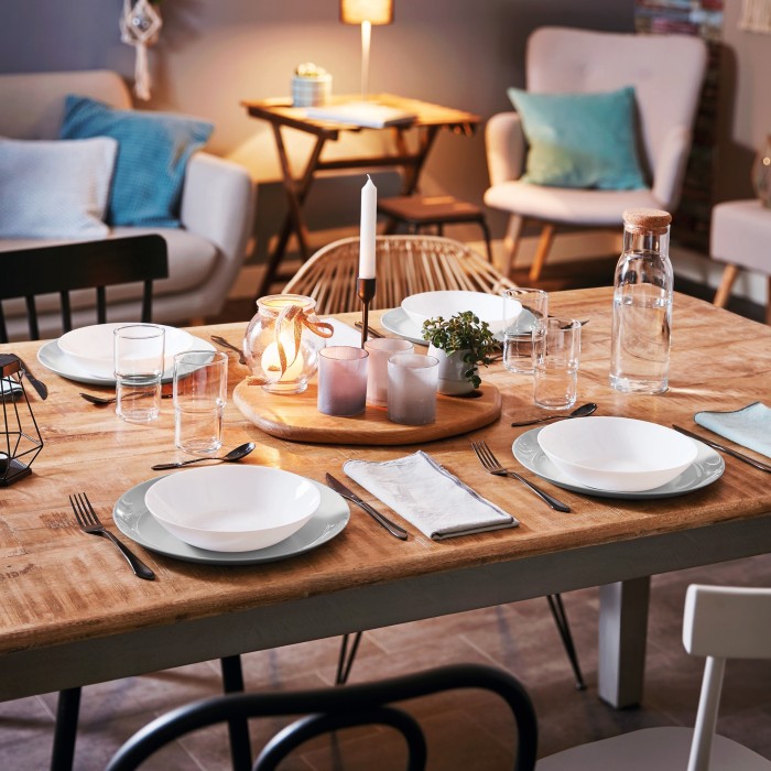 Assiette plate 27cm Diwali Granit Luminarc