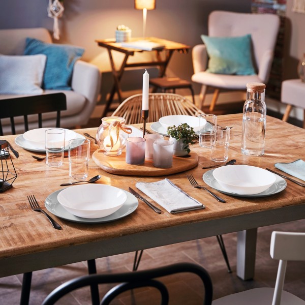 Assiette plate 27cm Diwali Granit Luminarc