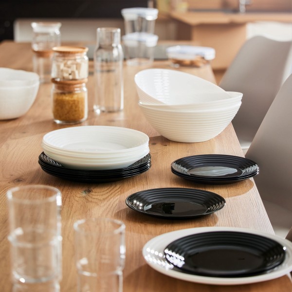 Assiette creuse 23.5cm Harena Luminarc