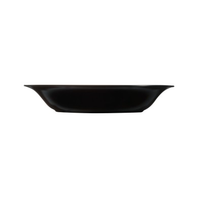 Assiette creuse 21cm Carine Noir Assiette creuse 21cm Carine Noir