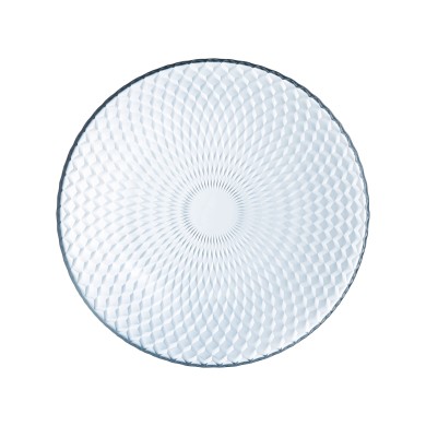 Assiette creuse 20cm Pampille Clear Luminarc