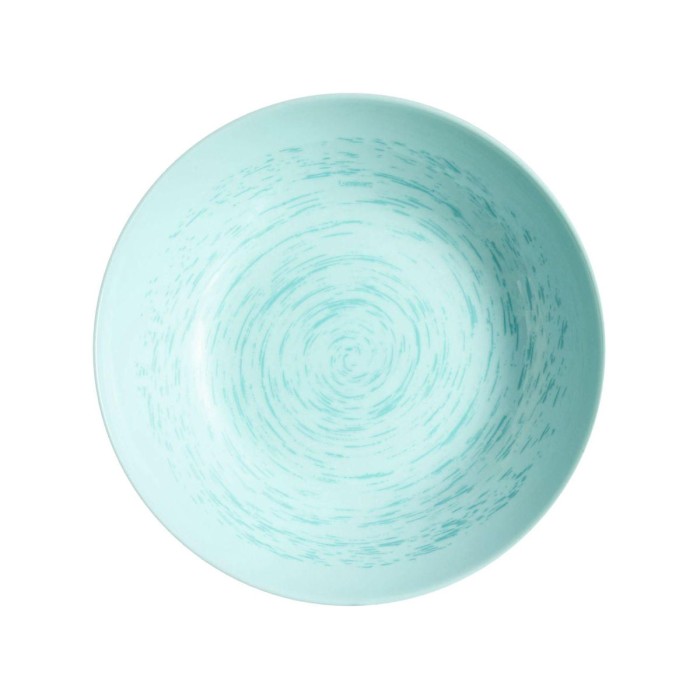 Assiette creuse 20cm Stratis Light Turquoise Luminarc