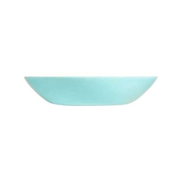 Assiette creuse 20cm Stratis Light Turquoise Luminarc