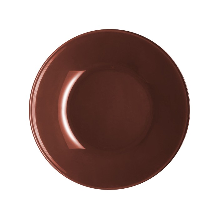 Assiette creuse 20cm Arty Cacao Luminarc