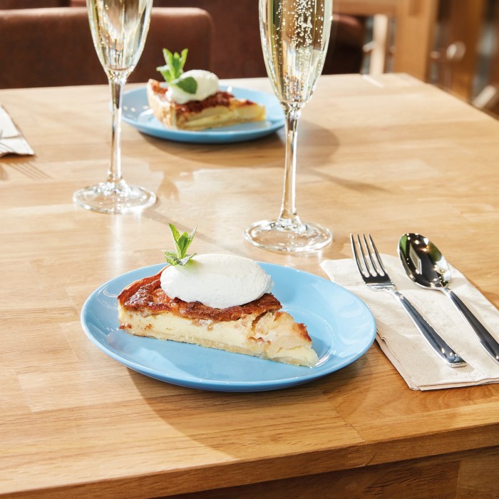 Assiette à dessert 19cm Diwali Light Blue Luminarc