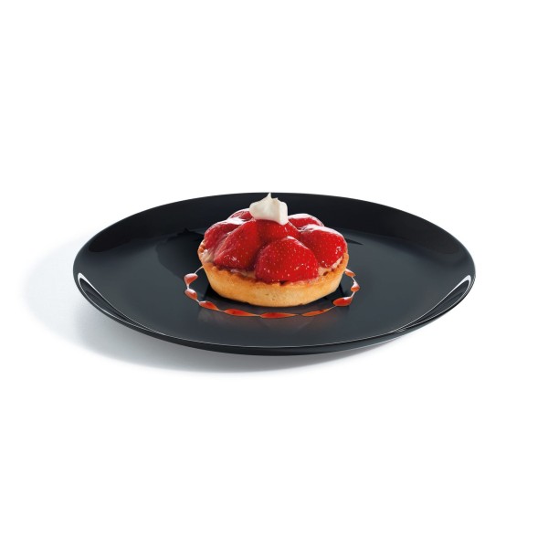 Assiette à dessert 19cm Diwali Noir Luminarc