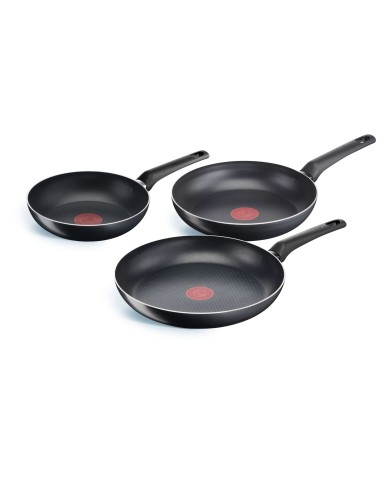 Set de 3 pôeles 20, 24, 28cm Simple Cook Tefal