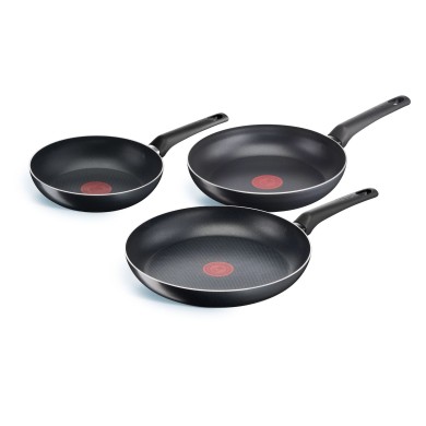 Set de 3 pôeles 20, 24, 28cm Simple Cook Tefal