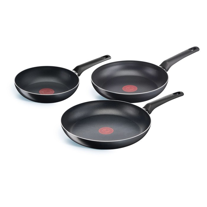 Set de 3 pôeles 20, 24, 28cm Simple Cook Tefal