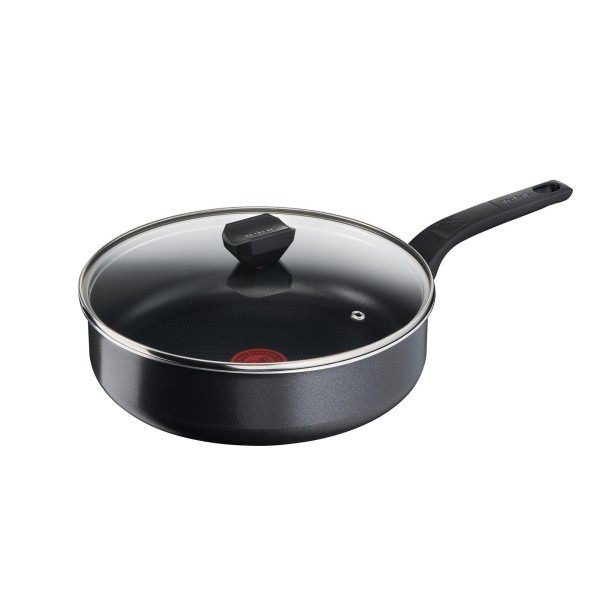 Sauteuse noire avec couvercle 24cm Easy Cook  Clean Tefal