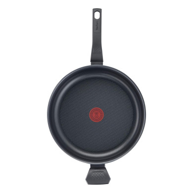 Sauteuse noire avec couvercle 28cm Easy Cook & Clean
