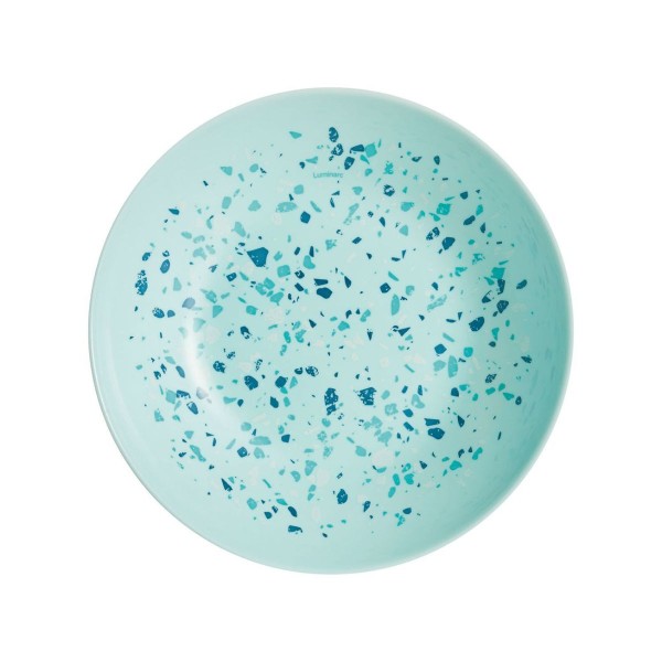 Assiette creuse 20cm Venezia Light Turquoise Luminarc
