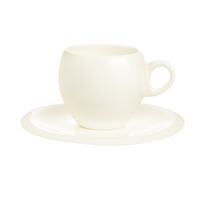 Service de 6 tasses 22cl et sous-tasses Nectar Chef&Sommelier