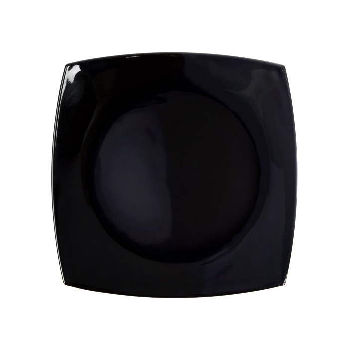 Assiette à dessert 19cm Quadrato Noir Luminarc