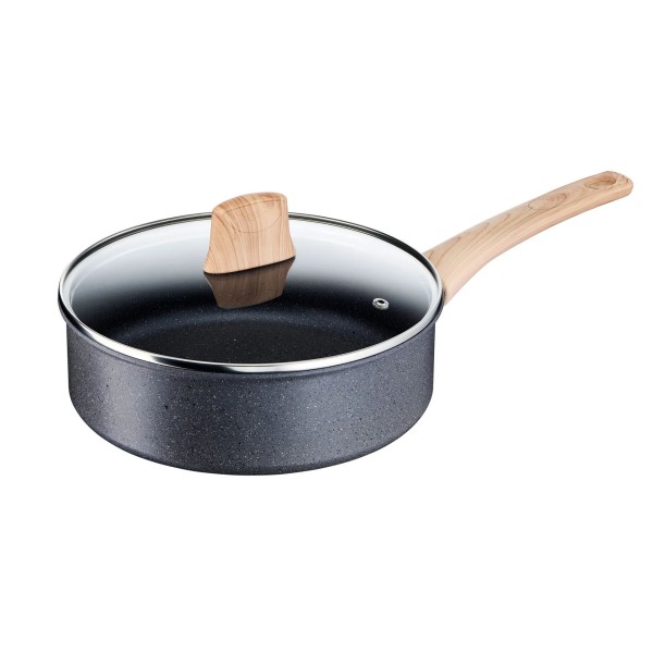 Sauteuse avec couvercle 24cm Natural Force Tefal