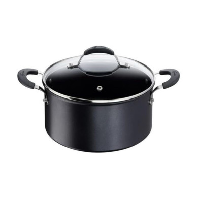 Faitout avec couvercle 24cm Tempra