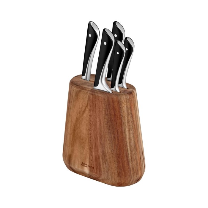 Présentoir avec 5 couteaux Jamie Oliver Tefal