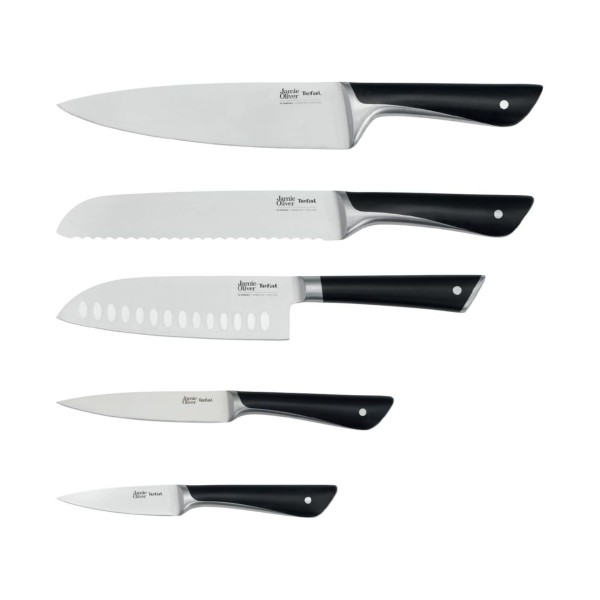 Présentoir avec 5 couteaux Jamie Oliver Tefal