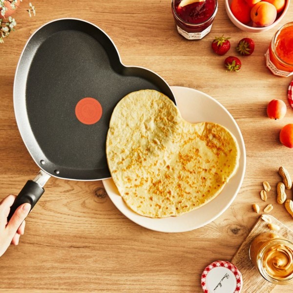 Poêle à crêpe Coeur 25cm Bonne Maman Tefal