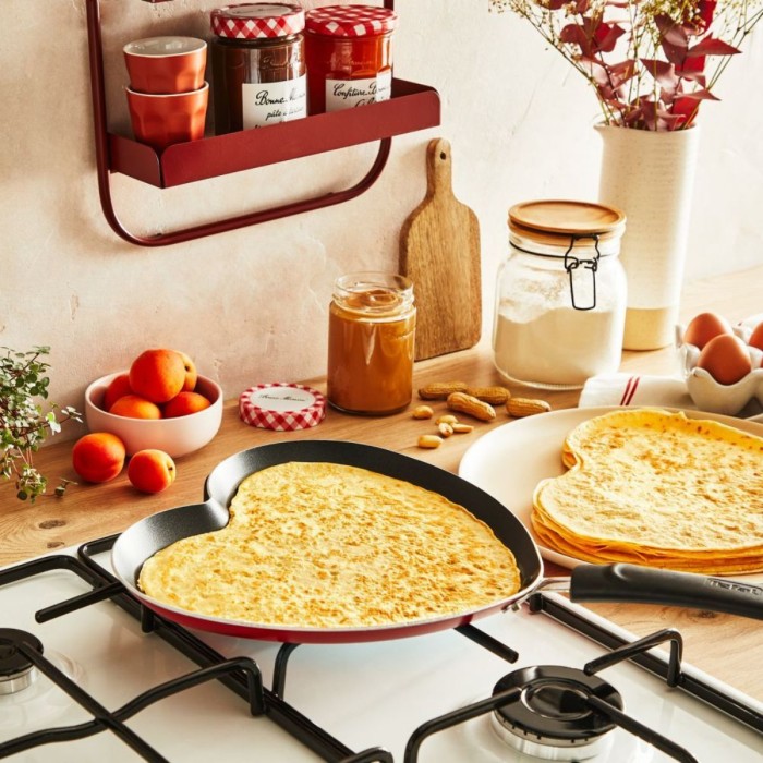 Poêle à crêpe Coeur 25cm Bonne Maman Tefal