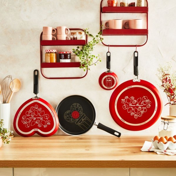 Poêle à crêpe Coeur 25cm Bonne Maman Tefal