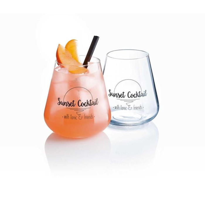 Verre forme haute 55cl Cocktail Chic Luminarc