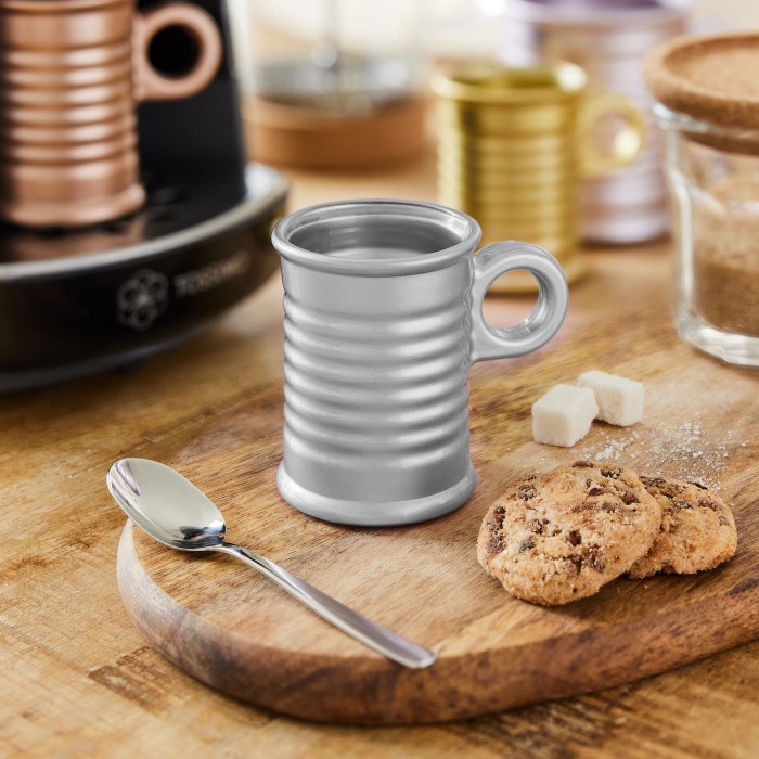 Tasse argentée 9cl Conserve Moi Luminarc