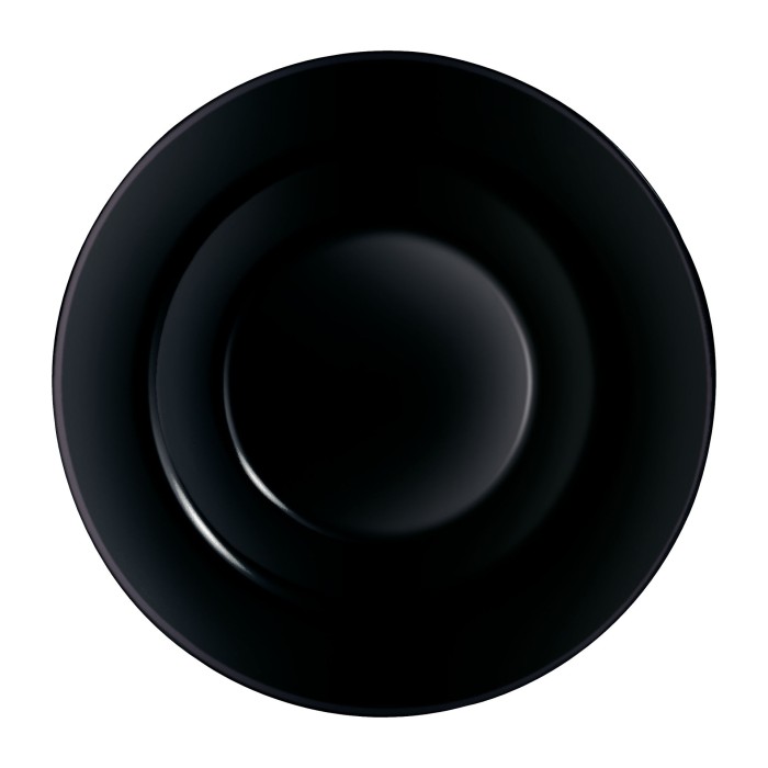 Assiette à pâtes noire 28,5cm Friend's Time Luminarc