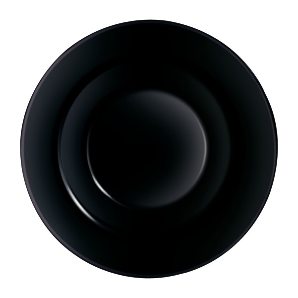 Assiette à pâtes noire 28,5cm Friend's Time Luminarc
