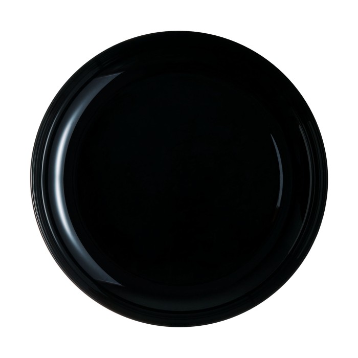 Assiette à couscous noire 25cm Friend's Time Luminarc