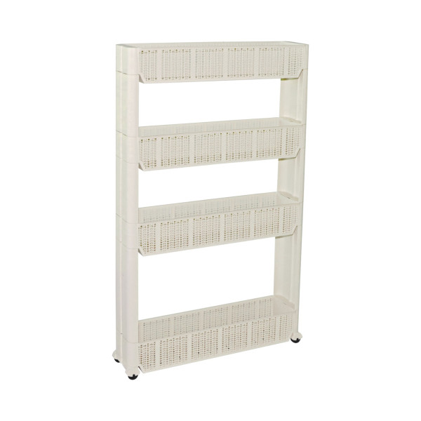 Slim Rack à roulettes 4 étages