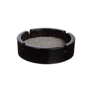 Cendrier noir 10.7cm Empilable