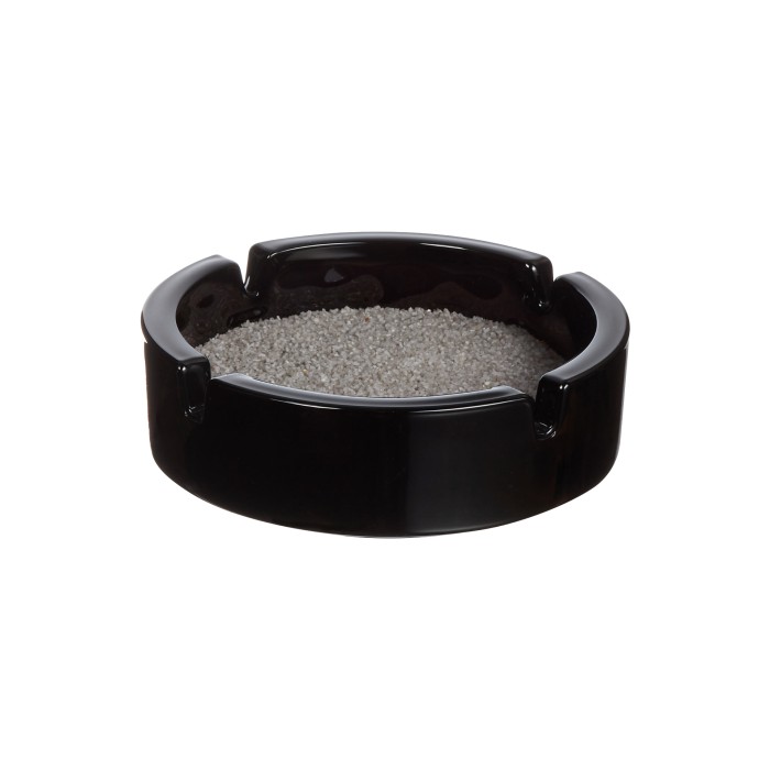 Cendrier noir 10.7cm Empilable Luminarc