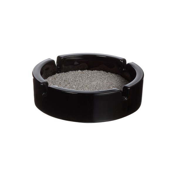Cendrier noir 10.7cm Empilable Luminarc