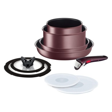 Batterie de cuisine 9 pièces Ingenio IH Brown Unlimited Tefal