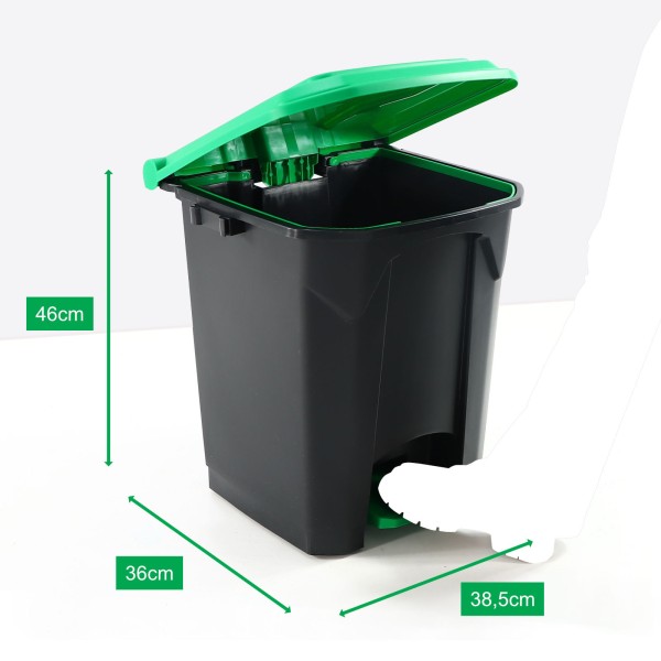 Poubelle 30L Tri Sélectif Sotufab Plast