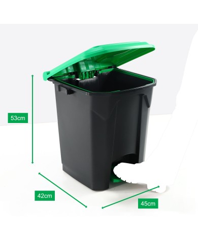 Poubelle 50L Tri Sélectif Sotufab Plast