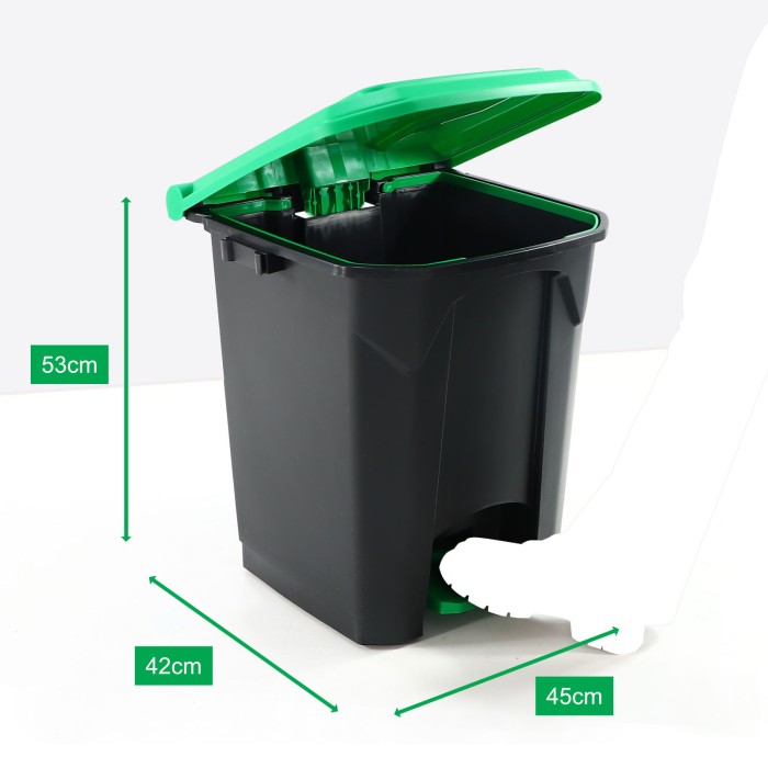 Poubelle 50L Tri Sélectif Sotufab Plast