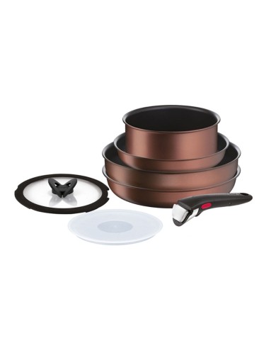 Batterie de cuisine 7 pièces Ingenio IH Mocha Tefal